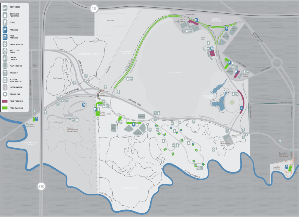 Memorial-Map-parking – Memorial Park Conservancy