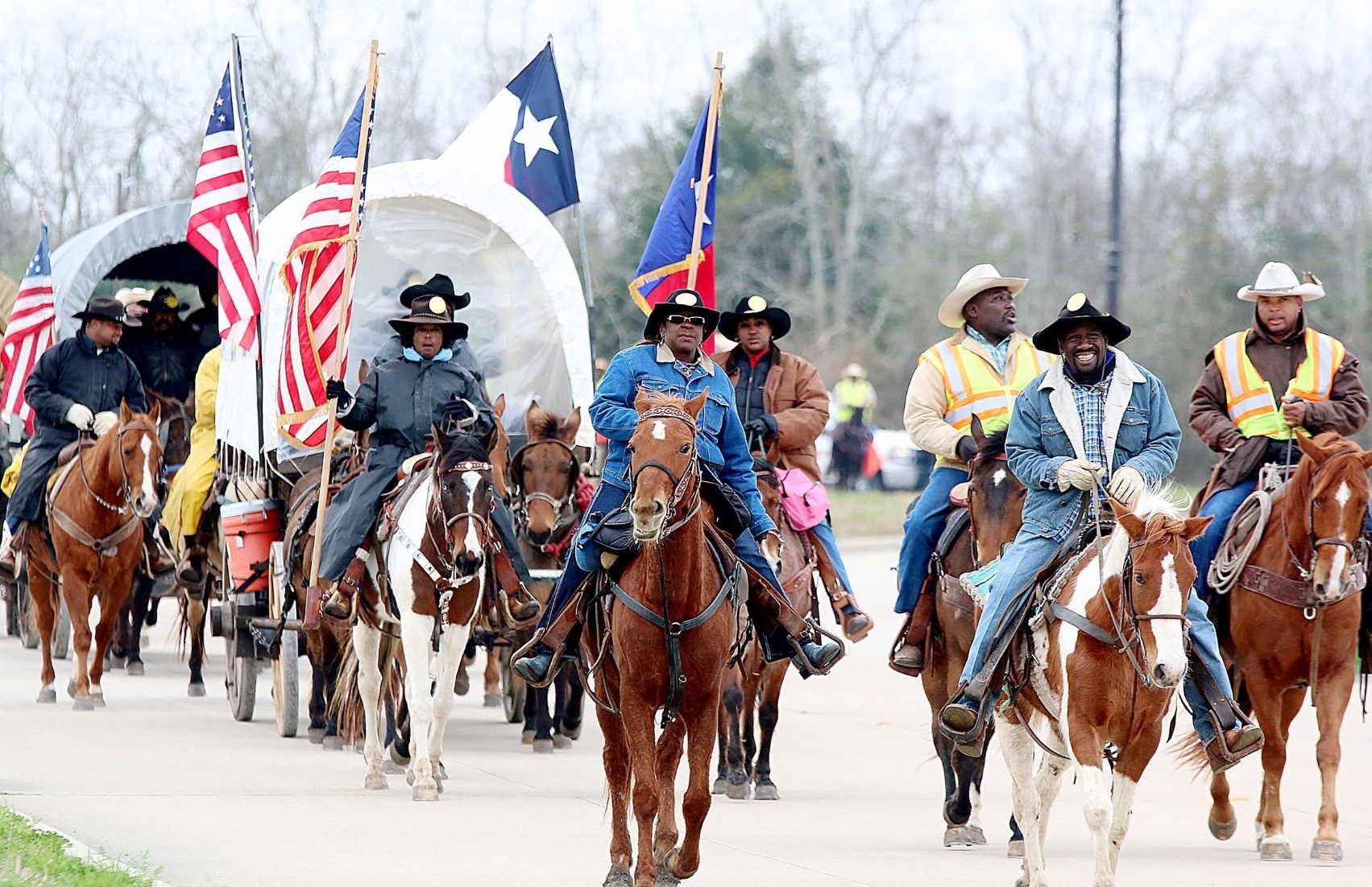 Houston Rodeo Trail Riders return to Memorial Park Memorial Park