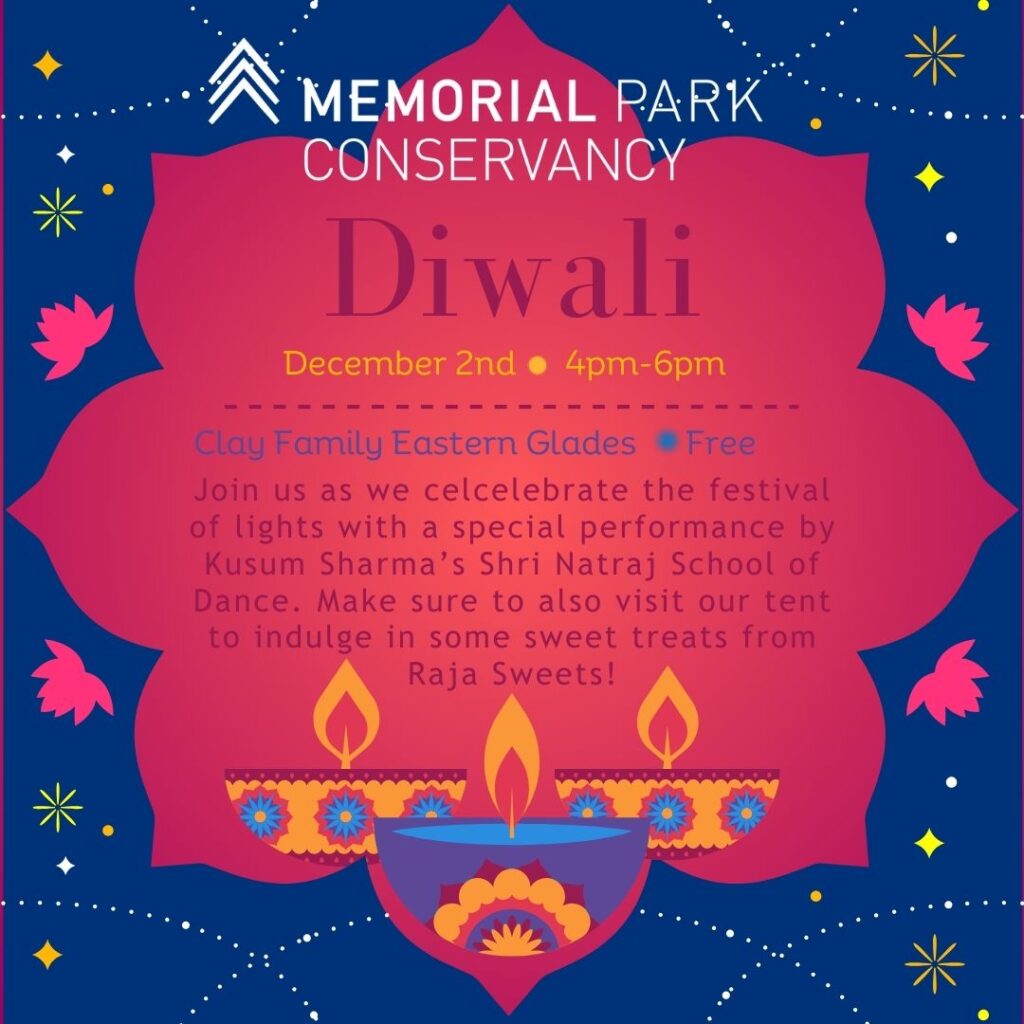 Diwali Festival of Lights Memorial Park Conservancy